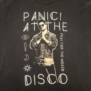 Tultex Panic! At The Disco Pray For The Wicked Concert Tour T-Shirt Unisex Large